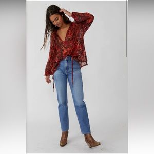NWT FREE PEOPLE OUT FOR THE NIGHT TOP SZ SMALL